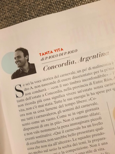 Tanta vita, uno spazio su Vanity Fair